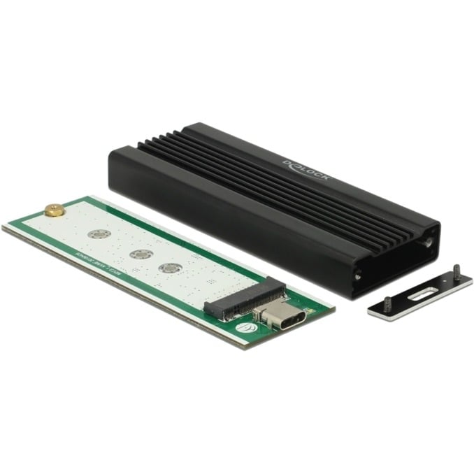 Externes Gehäuse für M.2 NVMe PCIe SSD, Laufwerksgehäuse von Delock