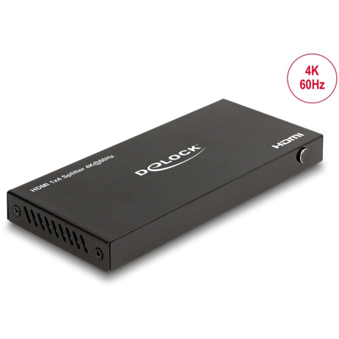 HDMI Splitter 1 x HDMI in zu 4 x HDMI out 4K 60 Hz HDMI Splitter 1 x HDMI in zu 4 x HDMI out 4K 60 Hz von Delock