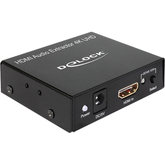 HDMI Stereo / 5.1 Kanal Audio Extractor 4K, Adapter von Delock