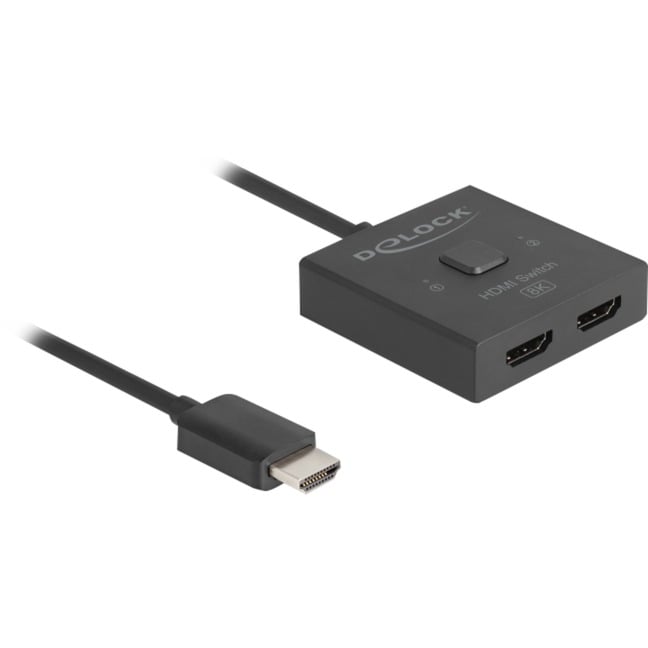HDMI Switch 2 > 1 bidirektional 8K HDMI Switch 2 > 1 bidirektional 8K von Delock