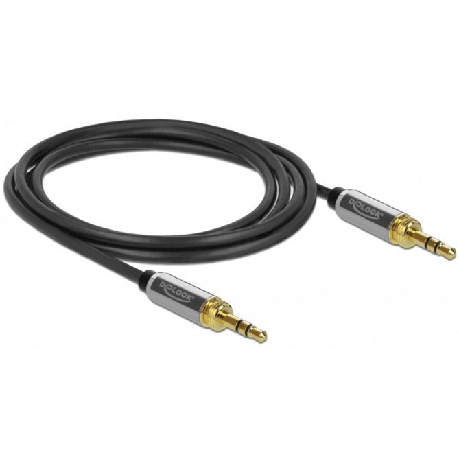 Klinkenkabel 3,5mm 3Pin Stecker > 3,5mm 3Pin Stecker Klinkenkabel 3,5mm 3Pin Stecker > 3,5mm 3Pin Stecker von Delock