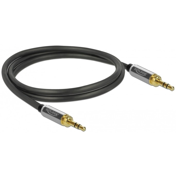 Klinkenkabel 3,5mm 3Pin Stecker > 3,5mm 3Pin Stecker Klinkenkabel 3,5mm 3Pin Stecker > 3,5mm 3Pin Stecker von Delock
