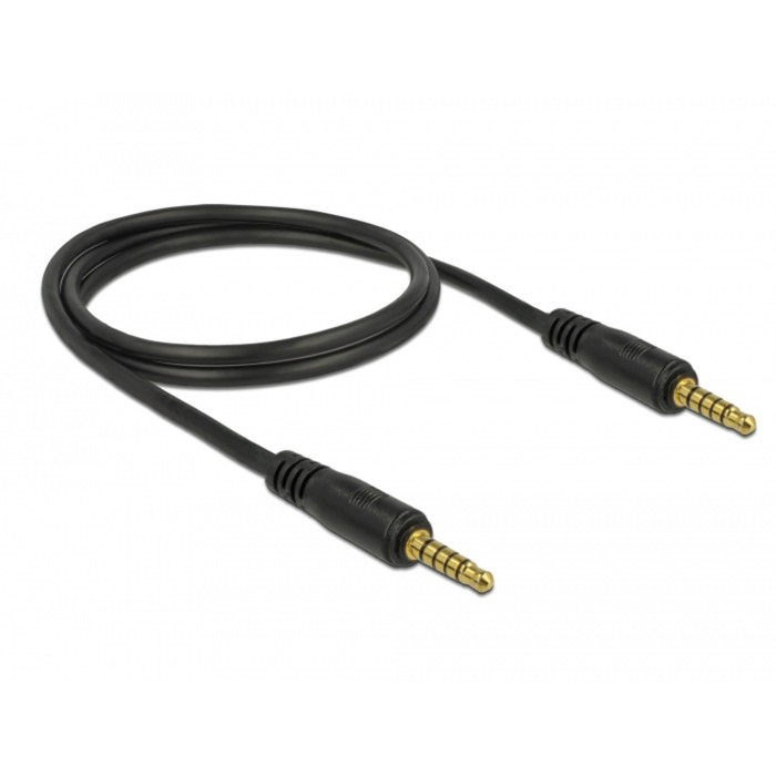 Klinkenkabel 3,5mm 5Pin (Stecker) > 3,5mm 5Pin (Stecker) von Delock