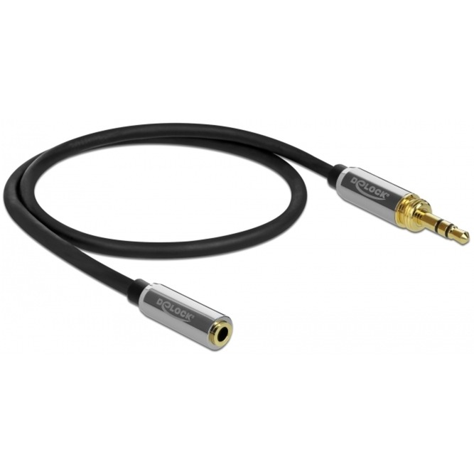 Klinkenverlängerungskabel 3,5mm 3Pin Stecker > Buchse Klinkenverlängerungskabel 3,5mm 3Pin Stecker > Buchse von Delock