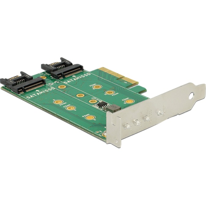 PCI Express Karte > 3 x M.2 Slot, Controller von Delock