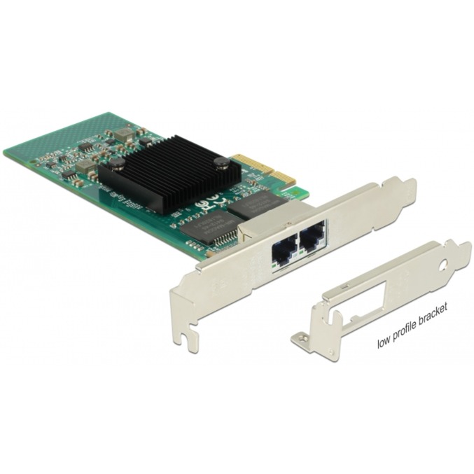 PCIe > 2 x Gigabit LAN, LAN-Adapter von Delock