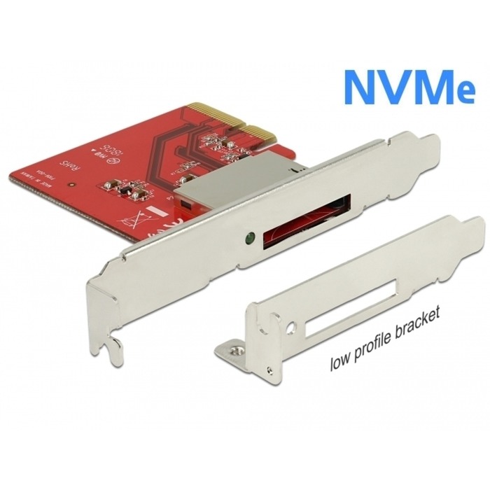 PCIe Karte>1x ext. CFexpress Slot, Adapter PCIe Karte>1x ext. CFexpress Slot, Adapter von Delock