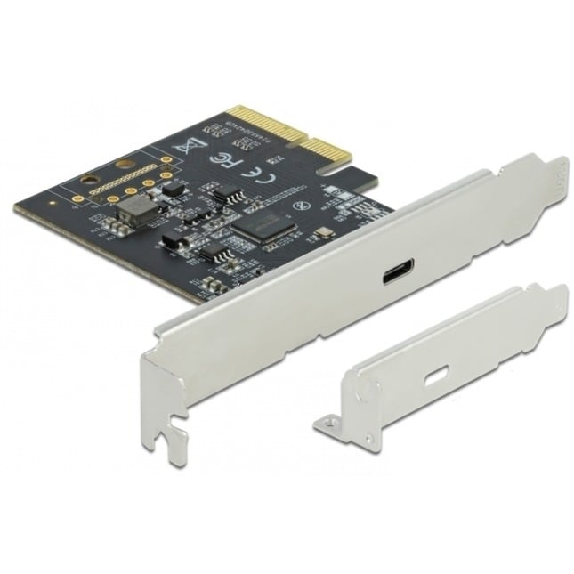 PCIe x4 > 1x extern SuperSpeed USB 3.2 Gen 2x2, USB-Controller PCIe x4 > 1x extern SuperSpeed USB 3.2 Gen 2x2, USB-Controller von Delock
