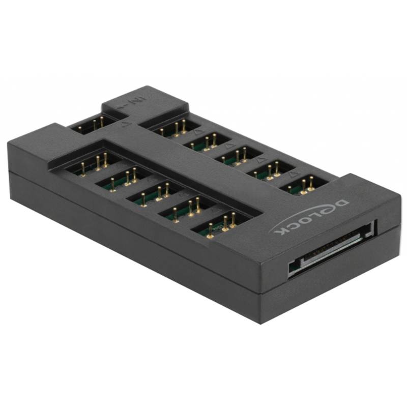 RGB Hub für ARGB LEDs mit 10 Ports von Delock