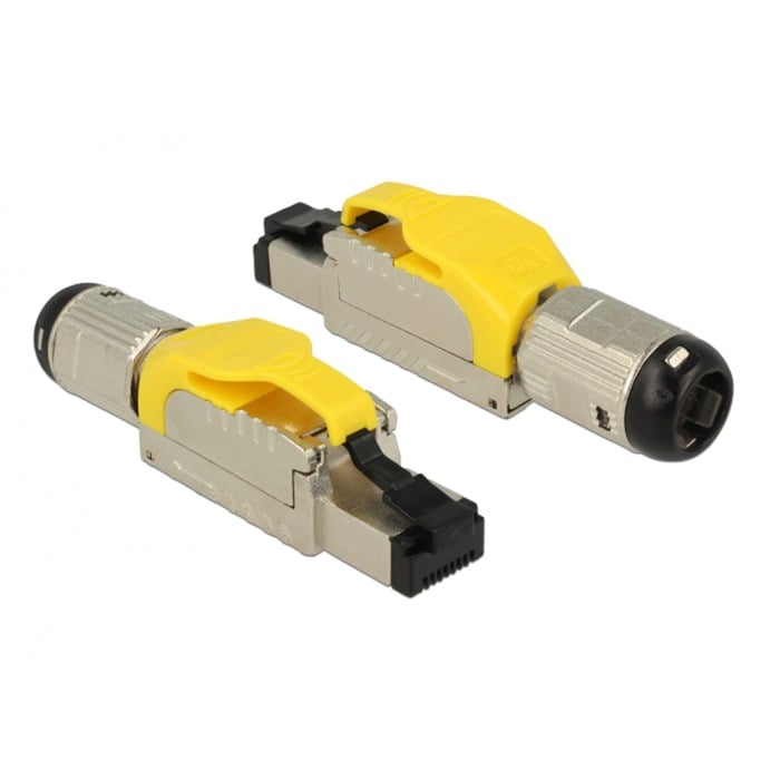 RJ-45 Stecker feldkonfektionierbar Cat.6a RJ-45 Stecker feldkonfektionierbar Cat.6a von Delock