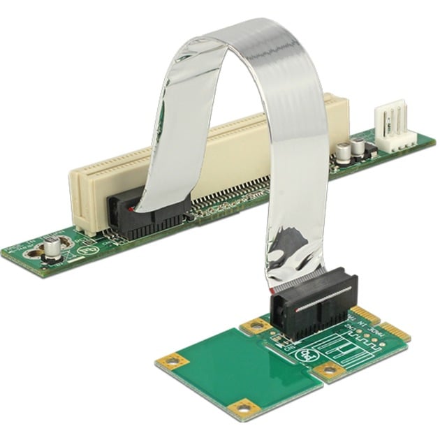 Riser Karte Mini PCI Express > 1 x PCI, Riser Card von Delock