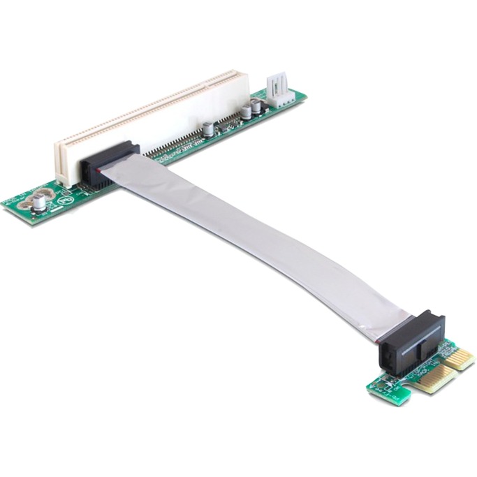 Riser Karte PCI Express x1 > PCI 32Bit 5 V, Riser Card von Delock