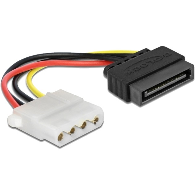 Stromadapter 15-Pin-SATA > 4-Pin-5,25" Stromadapter 15-Pin-SATA > 4-Pin-5,25" von Delock