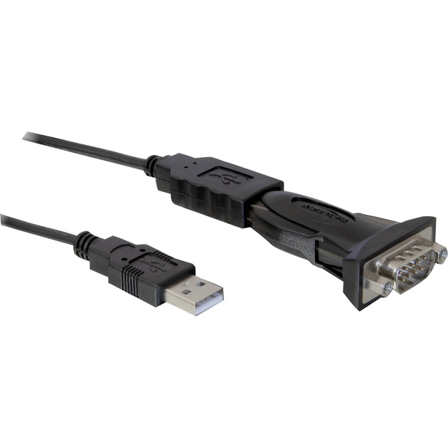 USB 2.0 Adapter, USB-A Stecker > Seriell RS-232 Stecker von Delock