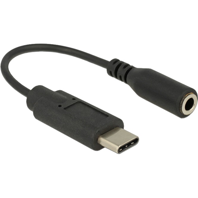 USB 2.0 Adapter, USB-C Stecker > 3,5mm Klinkenbuchse von Delock