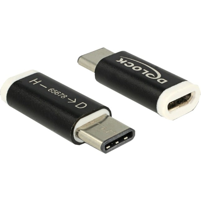 USB 2.0 Adapter, USB-C Stecker > Micro-USB Buchse von Delock