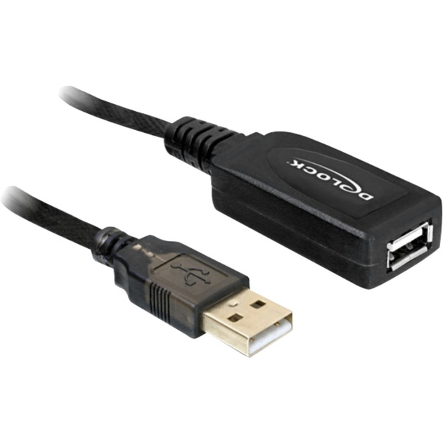 USB 2.0 Aktivverlängerungskabel, USB-A Stecker > USB-A Buchse von Delock