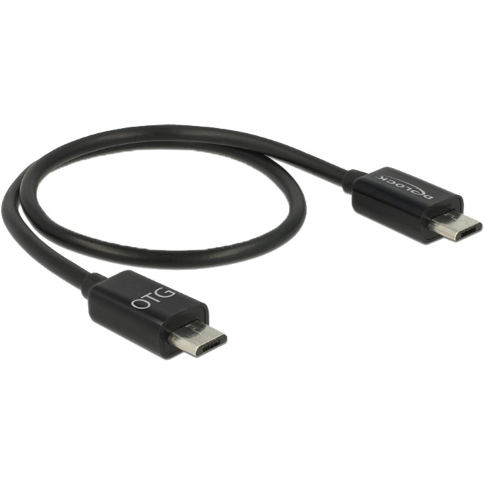 USB 2.0 Power Sharing Kabel, Micro-USB Stecker > Micro-USB Stecker von Delock