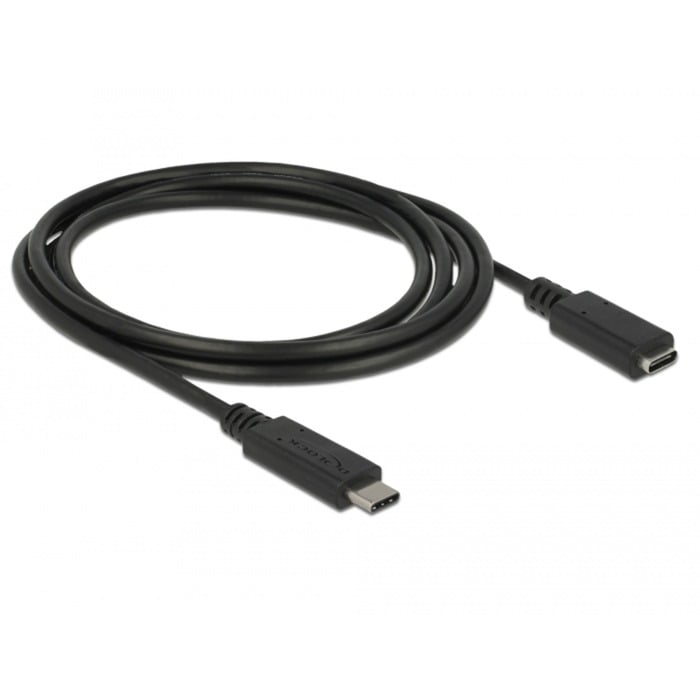 USB 3.2 Gen 1 Verlängerungskabel, USB-C Stecker > USB-C Buchse von Delock