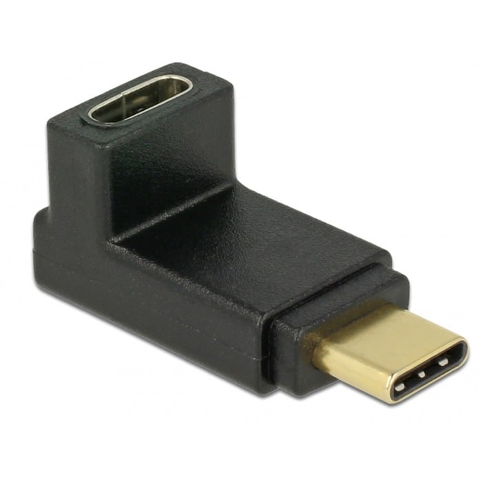 USB 3.2 Gen 2 Adapter, USB-C Stecker > USB-C Buchse 90° USB 3.2 Gen 2 Adapter, USB-C Stecker > USB-C Buchse 90° von Delock