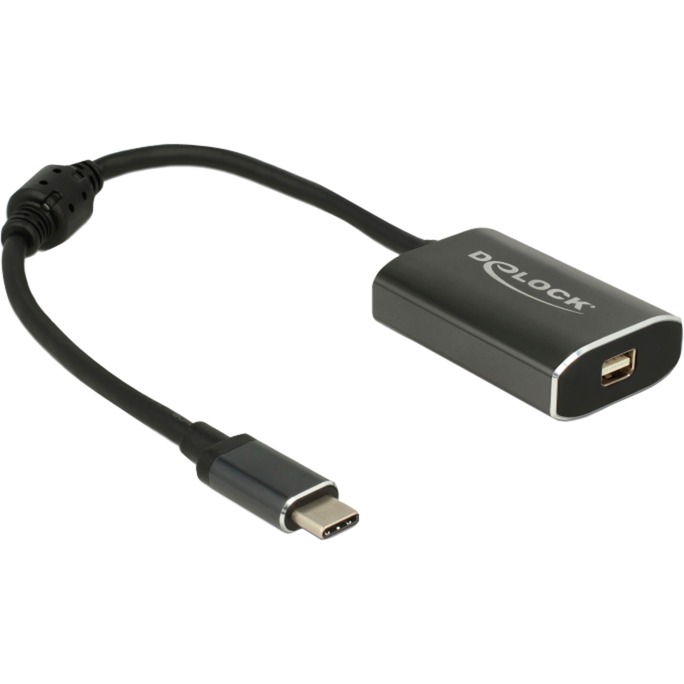 USB Adapter, USB-C Stecker > Mini DisplayPort 4K Buchse von Delock