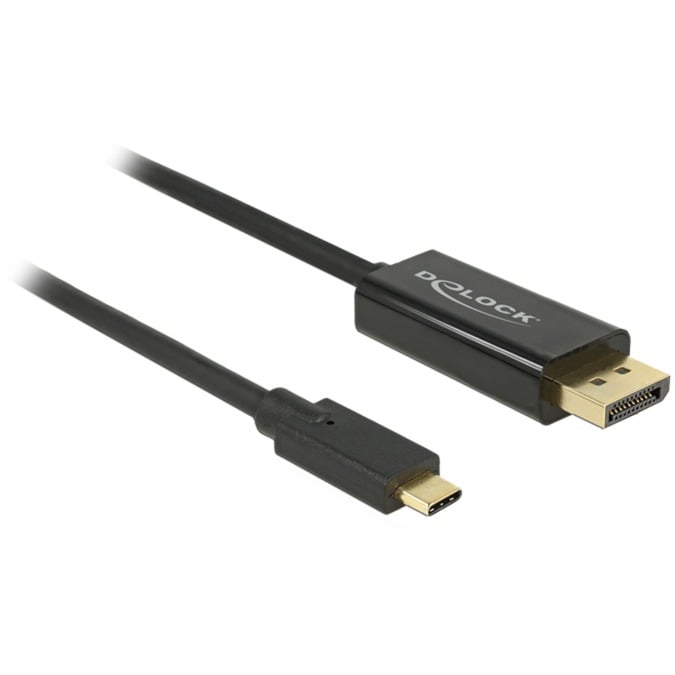 USB Adapterkabel, USB-C Stecker > DisplayPort Stecker von Delock