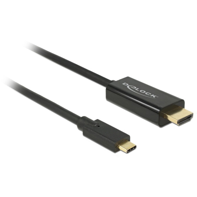 USB Adapterkabel, USB-C Stecker > HDMI 4K Stecker von Delock