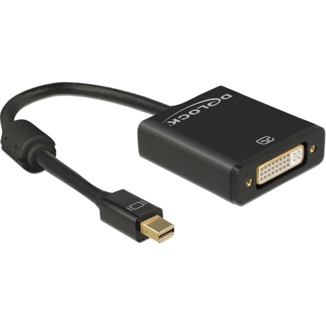 mini Displayport 1.2 Stecker > DVI Buchse 4K Aktiv, Adapter von Delock