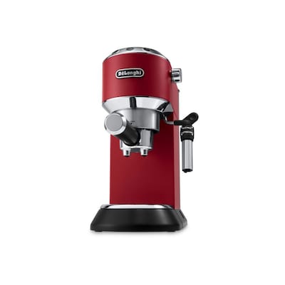 DeLonghi EC 685.R Dedica Style Siebträger Espressomaschine Rot von Delonghi