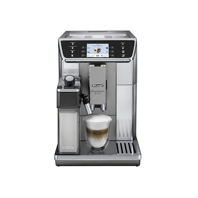 DeLonghi ECAM 650.55.MS PrimaDonna Elite Kaffeevollautomat Silber von Delonghi