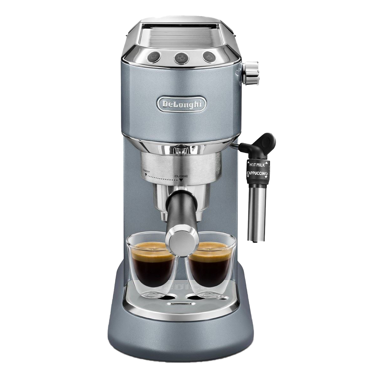 Delonghi EC 785.AE Dedica Metallics | Siebtr?germaschine | 1300 Watt | 15 bar Pumpendruck | abnehmbarer Wassertank | 2-Tassenfunktion | abnehmbare Tropfschale Delonghi EC 785.AE Dedica Metallics | Siebtr?germaschine | 1300 Watt | 15 bar Pumpendruck | abnehmbarer Wassertank | 2-Tassenfunktion | abnehmbare Tropfschale von Delonghi
