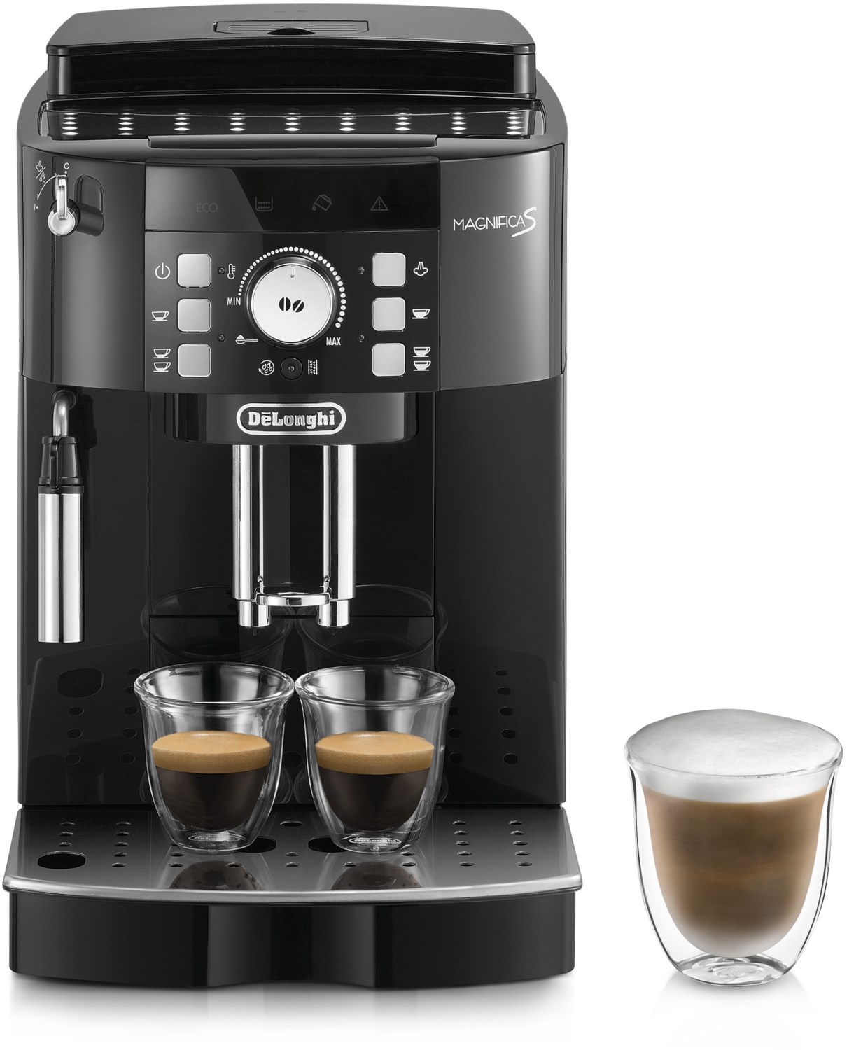 ECAM 21.117.B Magnifica S Kaffee-Vollautomat schwarz von Delonghi