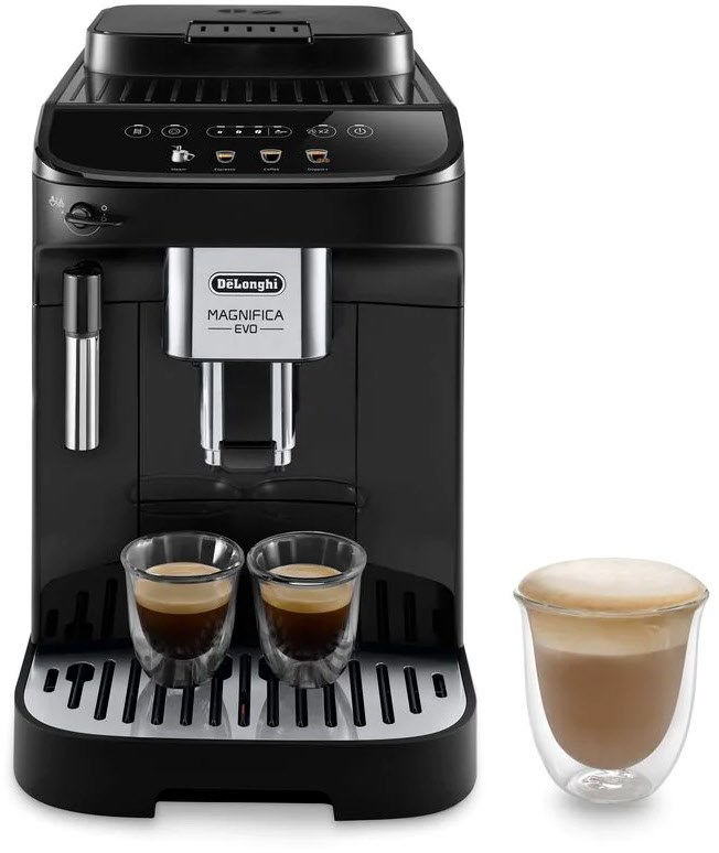 Magnifica Evo ECAM 290.22.B Kaffee-Vollautomat schwarz von Delonghi