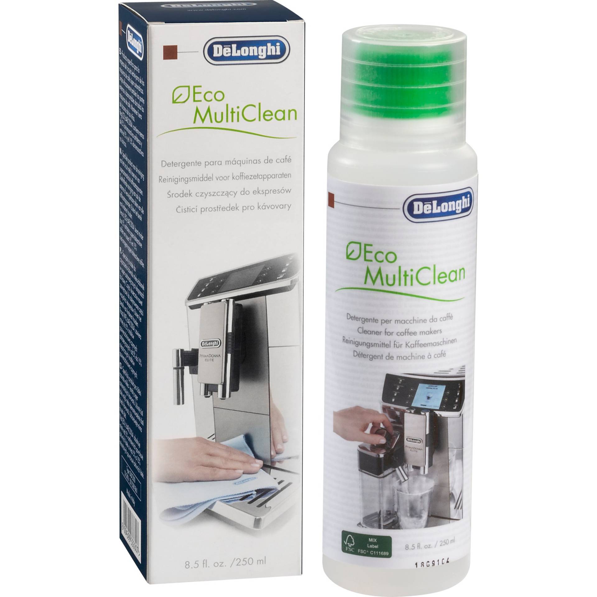 Milchschaumdüsenreiniger Eco MultiClean DLSC550, Reinigungsmittel von Delonghi