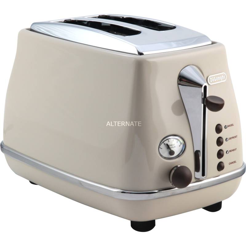 Toaster Icona Vintage CTOV 2103.BG von Delonghi