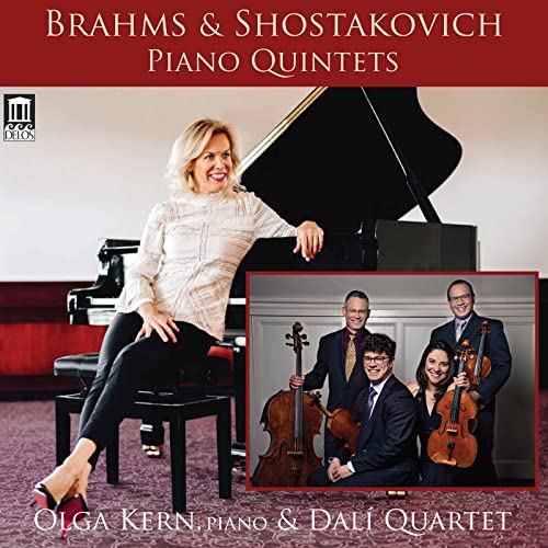 Brahms & Schostakowitsch Klavierquintetten von Delos Records