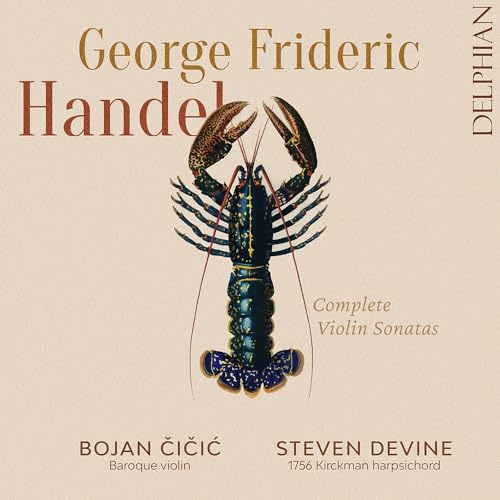 Handel: Complete Violin Sonatas von Delphian Records