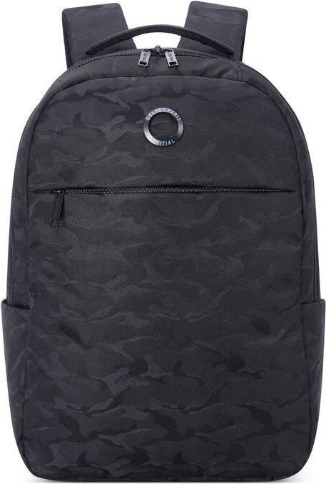 Delsey 391060010 Laptoptasche 39,6 cm (15.6) Rucksack Schwarz - Camouflage (391060010) von Delsey