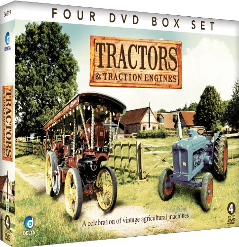Tractors & Traction Engines (Flatpack) [4 DVDs] [UK Import] von Delta Home Entertainment