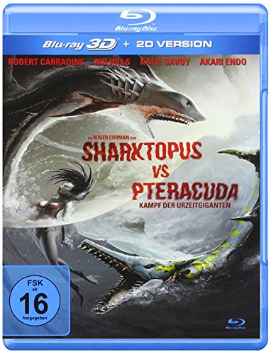 Sharktopus vs Pteracuda - Kampf der Urzeitgiganten (inkl. 2D-Version) [3D Blu-ray] von Delta Music & Entert. GmbH & Co. KG