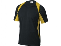 DELTA PLUS T-Shirt polyester 160G quick-drying black and yellow XL (BALINJXG) von Delta Plus