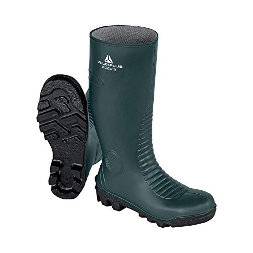 Delta Plus BRON2S5VE44 Bronze2 S5 SRA Sicherheitsstiefel - Rutschfest - Farbe: Grün-Schwarz - Größe: 44 von Delta Plus