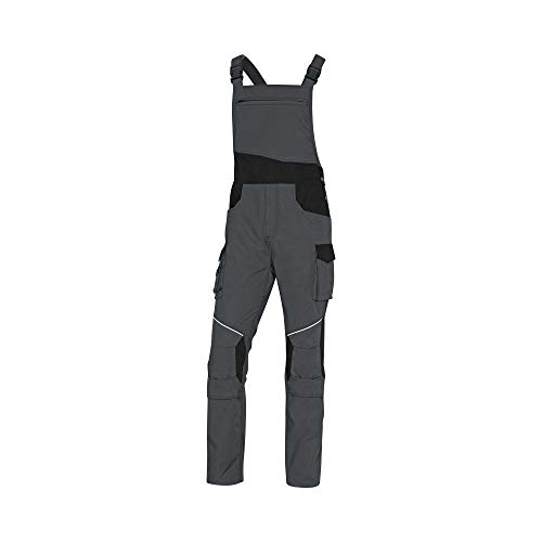 Delta Plus MCSA2GNXX Mach2 Corporate Arbeitsanzug aus Ripstop Polyester/Baumwolle, Grau/Schwarz, Größe XXL von Deltaplus