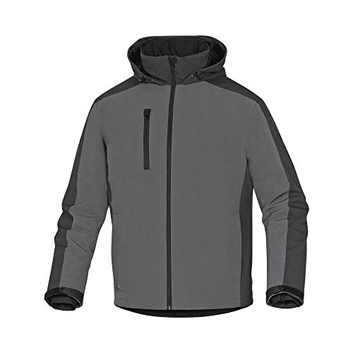 Delta Plus VIGOGRTM Wasserdichter Parka Atmungsaktiv, 96% Polyester 4% Elasthan, Grau, Größe M von Deltaplus