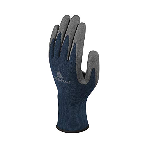 Delta Plus VV811GR09 Feinstrickhandschuh auf Wasserbasisi, 100% Polyamid, Polyharnstoff-Beschichtete Handfläche, 15Er Teilung, Marineblau/Grau, Größe 09 Delta Plus VV811GR09 Feinstrickhandschuh auf Wasserbasisi, 100% Polyamid, Polyharnstoff-Beschichtete Handfläche, 15Er Teilung, Marineblau/Grau, Größe 09 von Deltaplus