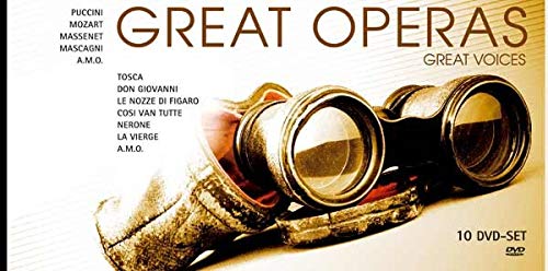 Various Artists - Great Operas-Great Voices (10 DVDs / PAL) von Delta