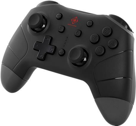 Deltaco Nintendo Switch/PC wireless/BT Controller schwarz (GAM-103) von Deltaco