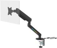 DELTACO GAMING RGB Single Monitor-Tischhalterung 43,2 cm (17) - 81,3 cm (32) Neigbar, Schwenkbar, Drehbar (GAM-134) von Deltaco