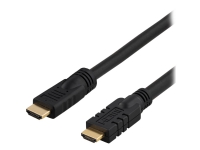 DELTACO HDMI-1250 - HDMI-Kabel mit Ethernet - HDMI-Kabel bis HDMI-Kabel - 25 m - sortiert von Deltaco