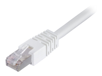 DELTACO STP-67 - Patchkabel - RJ-45 (Stecker) auf RJ-45 (Stecker) - 7 m - gefaltetes ungeschirmtes Twisted Pair (F/UTP) - CAT 6 - weiß von Deltaco
